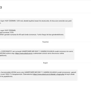Oksid Bilişim Garanti Kapsamındaki Ürüne Garanti Dışı Ücret Yansıtıyor