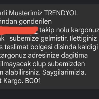Sürat Kargo Şırnak Şubesi Kargo Teslim Krizi!