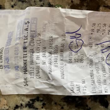 Şok Market Son Kullanma Tarihi Geçmiş Ürünü Sattı