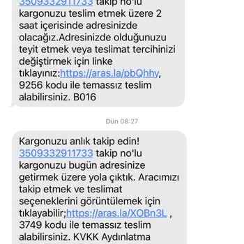 Aras Kargo Didim Ürün Teslim Edilmemesi
