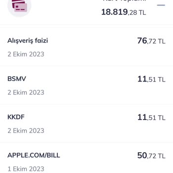 QNB Finansbank Alışveriş Faizi BSMV Kesmesi