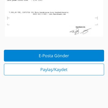 Denizbank ATM Onaysız Ve Fazla İşlem Ücreti Alıyor
