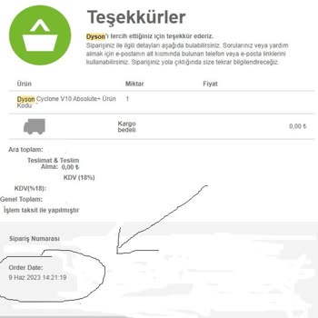 Dyson Sattığı Ayıplı Ürünü Geri Almıyor!