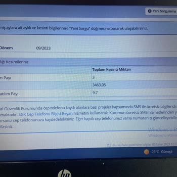 Emekli Maaşımdan Yapılan SGK Kesintisi