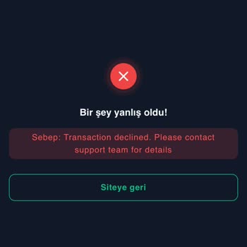 7slots'a Yatırdığım Para Hesaba Geçmedi