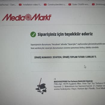 Media Markt Aldatıcı Şekilde Ürün İptali