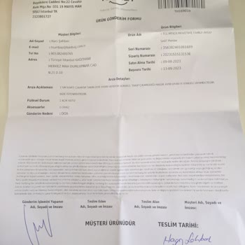 Teknosa Akıllı Saatin İadesi