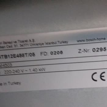 Bosch Midi Fırın Ve Servis Şikayeti