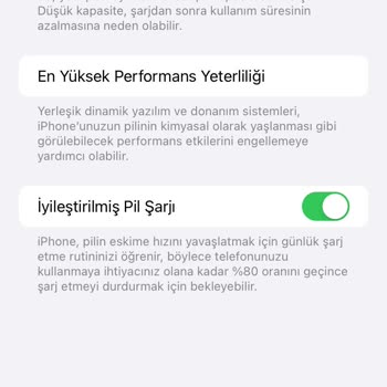 iPhone iOS17 Güncellemesinin Pil Sağlığına Zararı