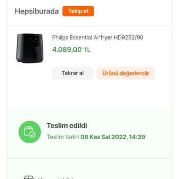 PHILIPS Ev Aletleri Airfryer İç Hazne Soyulması