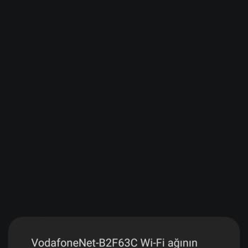 Vodafone Hem Evde İnternet Hem Mobil Şebeke Sorunu