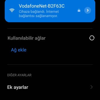 Vodafone Hem Evde İnternet Hem Mobil Şebeke Sorunu