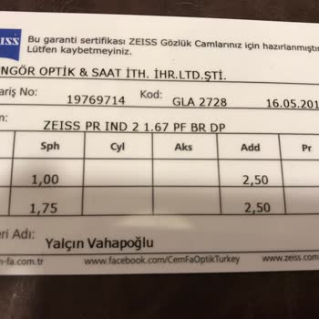 Zeiss Cam Sorunu Nasıl Çöze Bilirim