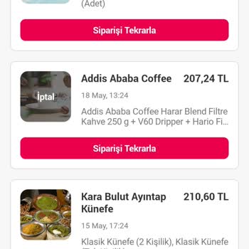 Yemek Sepeti Addis Ababa Cafe