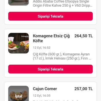 Yemek Sepeti Addis Ababa Cafe