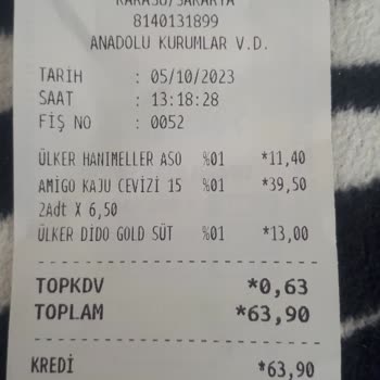 Şok Market Amigo Marka Kaju
