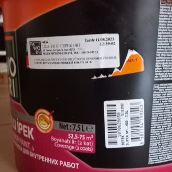 Fawori Boya Leke Ve İz Bırakıyor