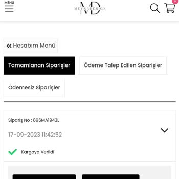 Meysadesign Teslim Edilmeyen Sipariş