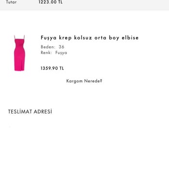 Keikei İade Talebimin Reddi