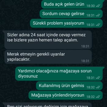 N11 Ürünlerindeki Sıkıntılar Müşteri Temsilcisi Dönüşü Olmaması