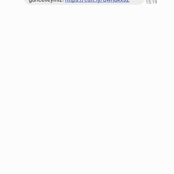 Cutt. Ly +220 Numaralı Kargo Mesajı Gönderiyor