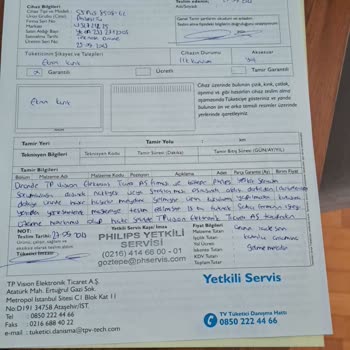 Teknosa.com Hasarlı TV.