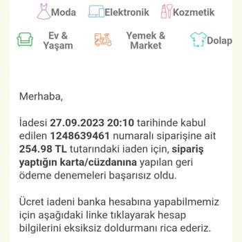Trendyol Beni Mağdur Etti!