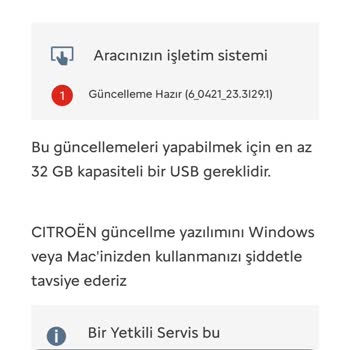 My Citroen Uygulama Temmuz Ayından Beri Bağlanmıyor