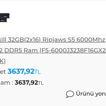 Sinerji Bilgisayar İade Kabul Etmiyor.