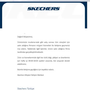 Ayakkabı Dünyası'ndan Aldığım Skechers Ayakkabının Lastiği Koptu