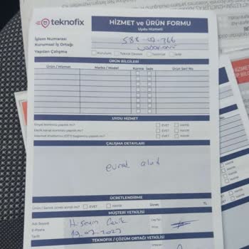 Vodafone Evde İnternet Eksik Evraktan Kaynaklı Hizmet Kısıtlaması