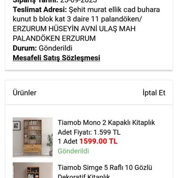 A101 Alınan Ürün Eksik Teslim Edildi