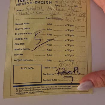 Dinçerler Halı Yıkama (İstanbul) Dinçerler Halı Yıkama Fiyat Tutarsızlığı Ve Geç Teslimat