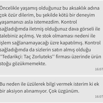 Trendyol Sipariş İptali, Heyet İle Kazandığım Ürünlerin Gönderilmemesi