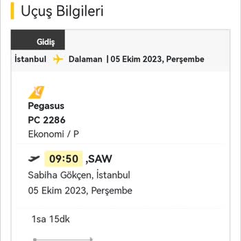 Pegasus Biletimi Kesmedi Ve 2200 TL Üstü Para Aldı
