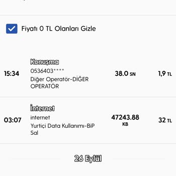 Turkcell Mobil Veriyi Açın Anda Aşım.