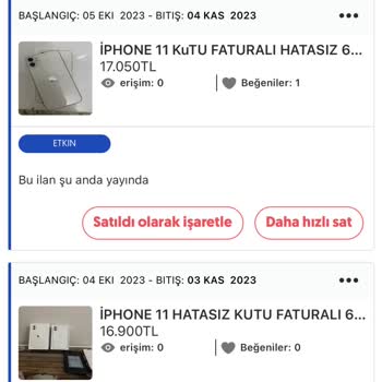Letgo İlan Görüntülemeler Gözükmüyor