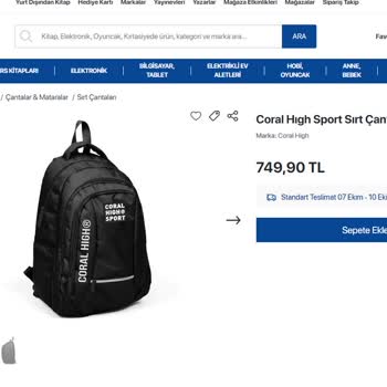 D&R Coral Çanta Sipariş İptal Edildi