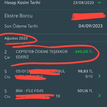 TEB Kredi Kart Zamanında Ödedim Ama Gecikme Olarak Bildirdiniz
