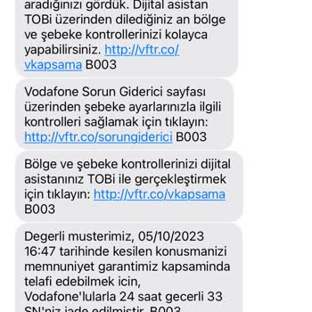 Vodafone Şebeke Sorunu Arama Gitmiyor Arama Gelmiyor