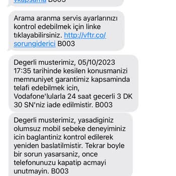 Vodafone Şebeke Sorunu Arama Gitmiyor Arama Gelmiyor
