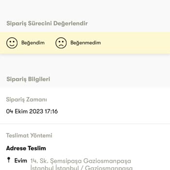 Şok Marketler Siparişim Bana Ulaşmadığı Halde Teslim Edildi Gözüküyor.