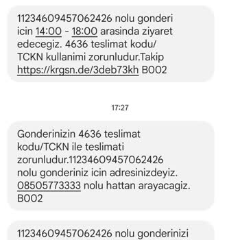 Kargomsende Gelen Giden Yok!
