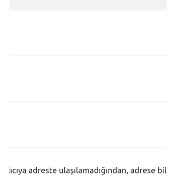 Yurtiçi Kargo Teslim Etmeme