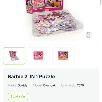 Gokidy İkili Olarak Satılan Puzzleda Eksik Parça Sorunu