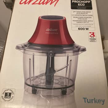 Arzum Prochopp Eco Parçalayıcının Arızalanması