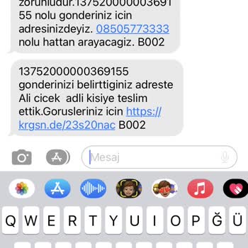 KARGOMsende Kargom Bana Teslim Edilmedi