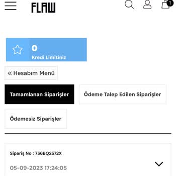 Flaw Wear Ücret İademi Yapmıyor