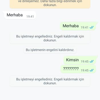 WhatsApp Başka Bir Ülkeden Yabancı Numaranın Bana Yazması