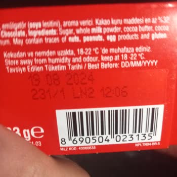 Ülker Çikolata Bozuk Çıktı